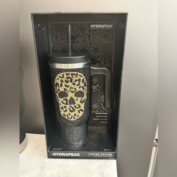 HydraPeak Limited Edition New York Design 40oz Unique Skull Face Tumbler - NIB - Picture 11 of 11